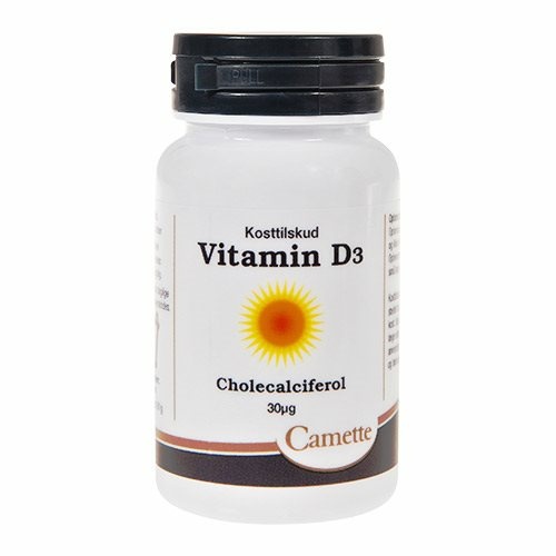 Camette Vitamin D 30 Mcg  180tab