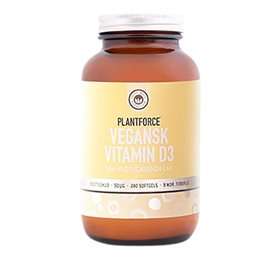 Plantforce Vitamin D 120 Kapsler