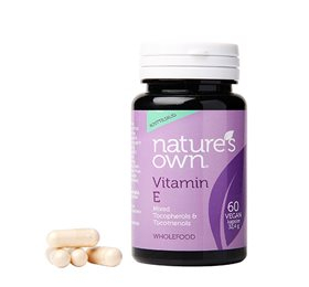 Natures Own Vitamin E 60 Kap