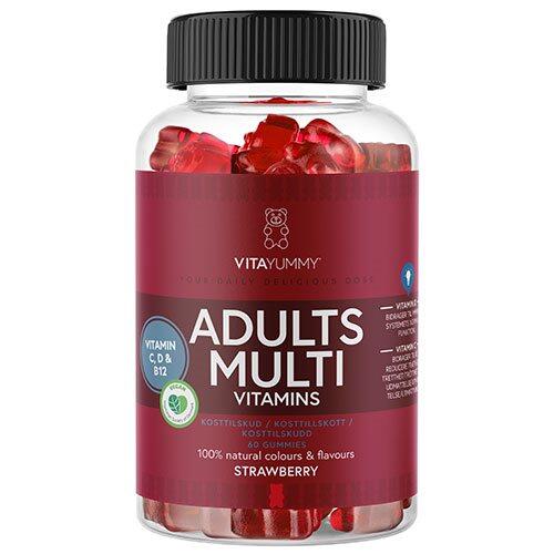 Vitayummy Adults Multivitamin Strawberry   60 Gum