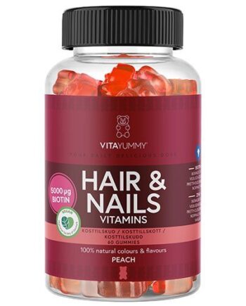 Vitayummy Hair   Nails Peach  60gum