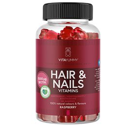 Vitayummy Hair   Nails Raspberry 60 Gum