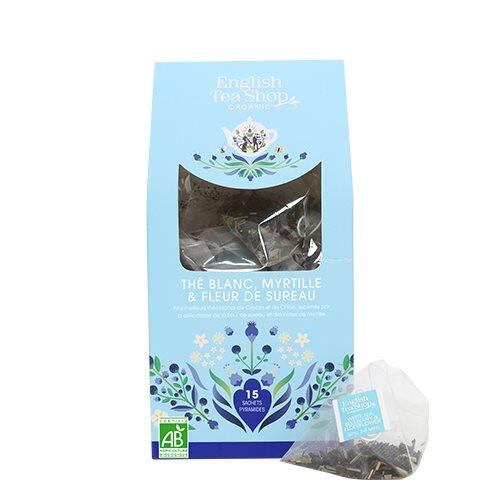 English Tea Shop White Tea  Blueberry   Elderflower Tea økologisk   15 Breve