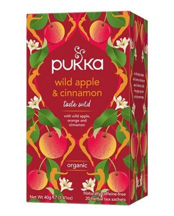 Pukka Wild Apple Te økologisk 20 Breve