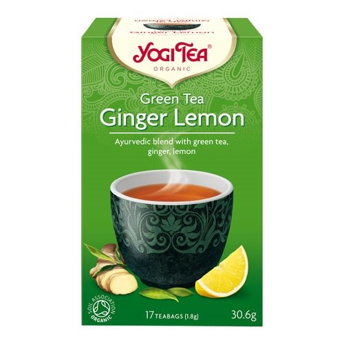 Yogi Green Tea Ginger Lemon ø  17 Br