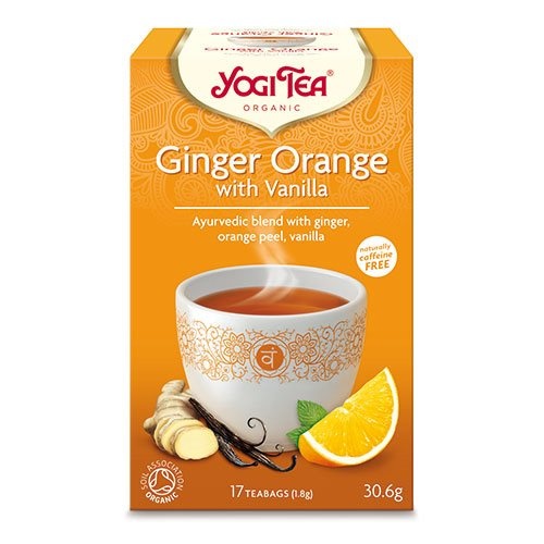 Yogi Tea Ginger Orange With Vanilla ø  17 Br