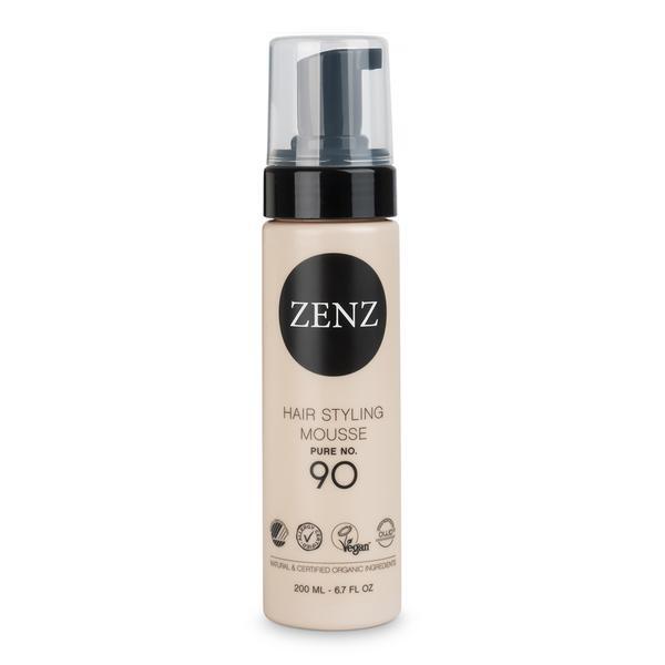Zenz Organic Hair Styling Mousse Pure No  90   Version 2 0  200ml