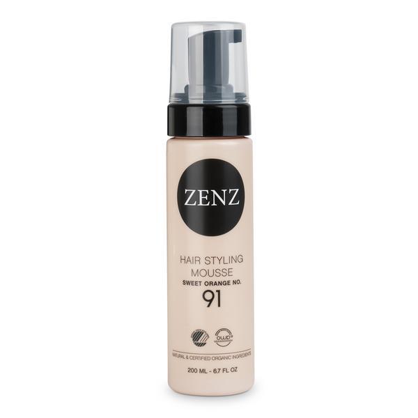 Zenz Organic Hair Styling Mousse Sweet Orange No  91   Version 2 0  200ml