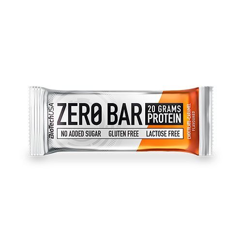 Biotechusa Zero Bar Chocolate Caramel Flavour  50g