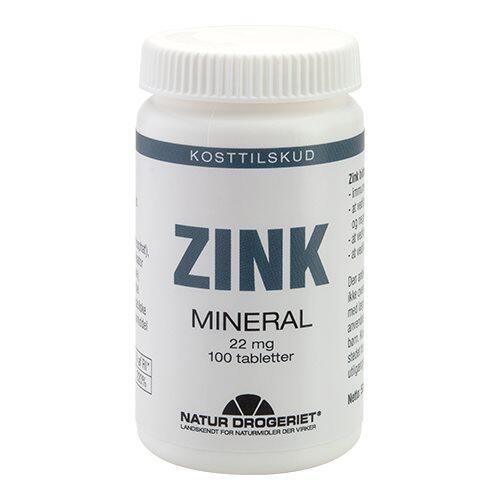 Natur Drogeriet Zink  100tab
