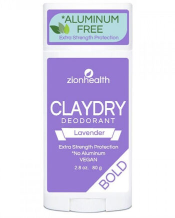 Zionhealth   Bio Claydry Deodorant   Lavender 80g