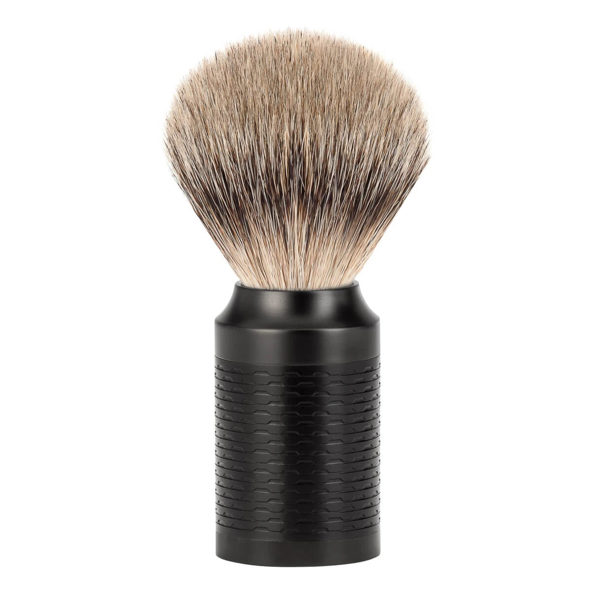 M? Hle Shaving Silvertip Barberkost  21 Mm  Rocca  Sort Rustfrit Stål