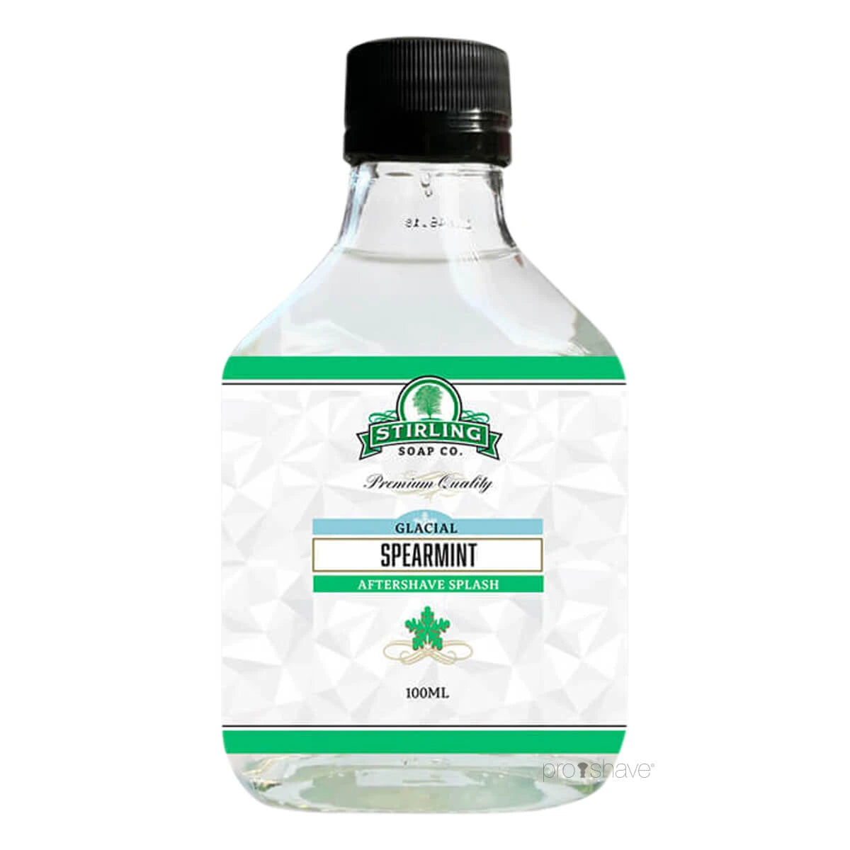 Stirling Soap Company Aftershave Splash  Glacial Spearmint  100 Ml