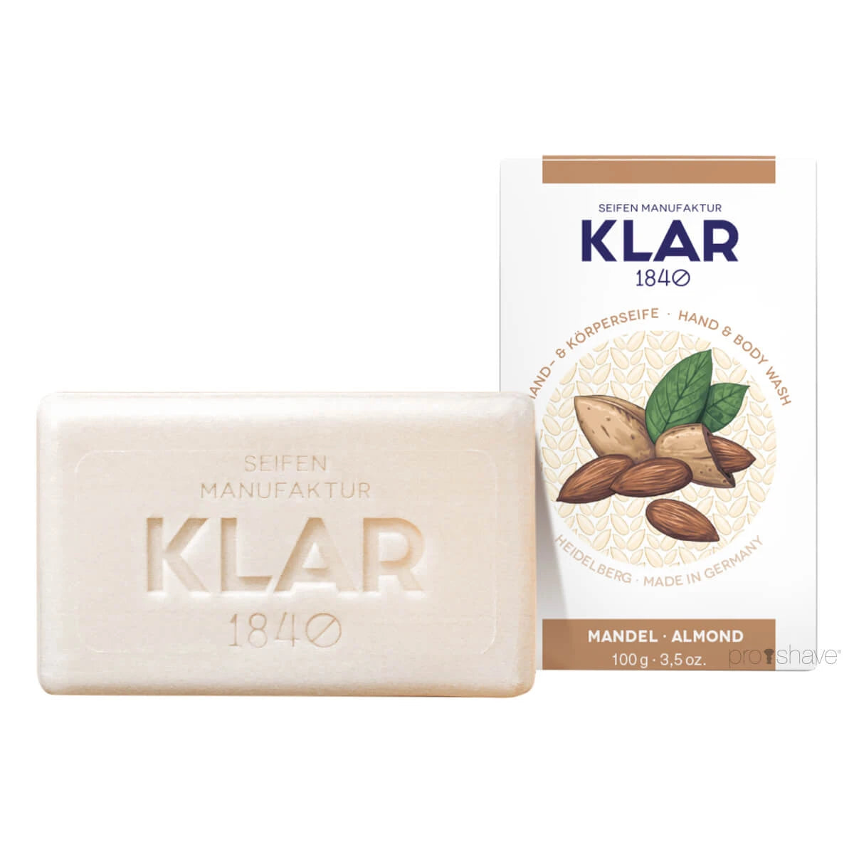 Klar Seifen Sæbe  Mandel  100 Gr