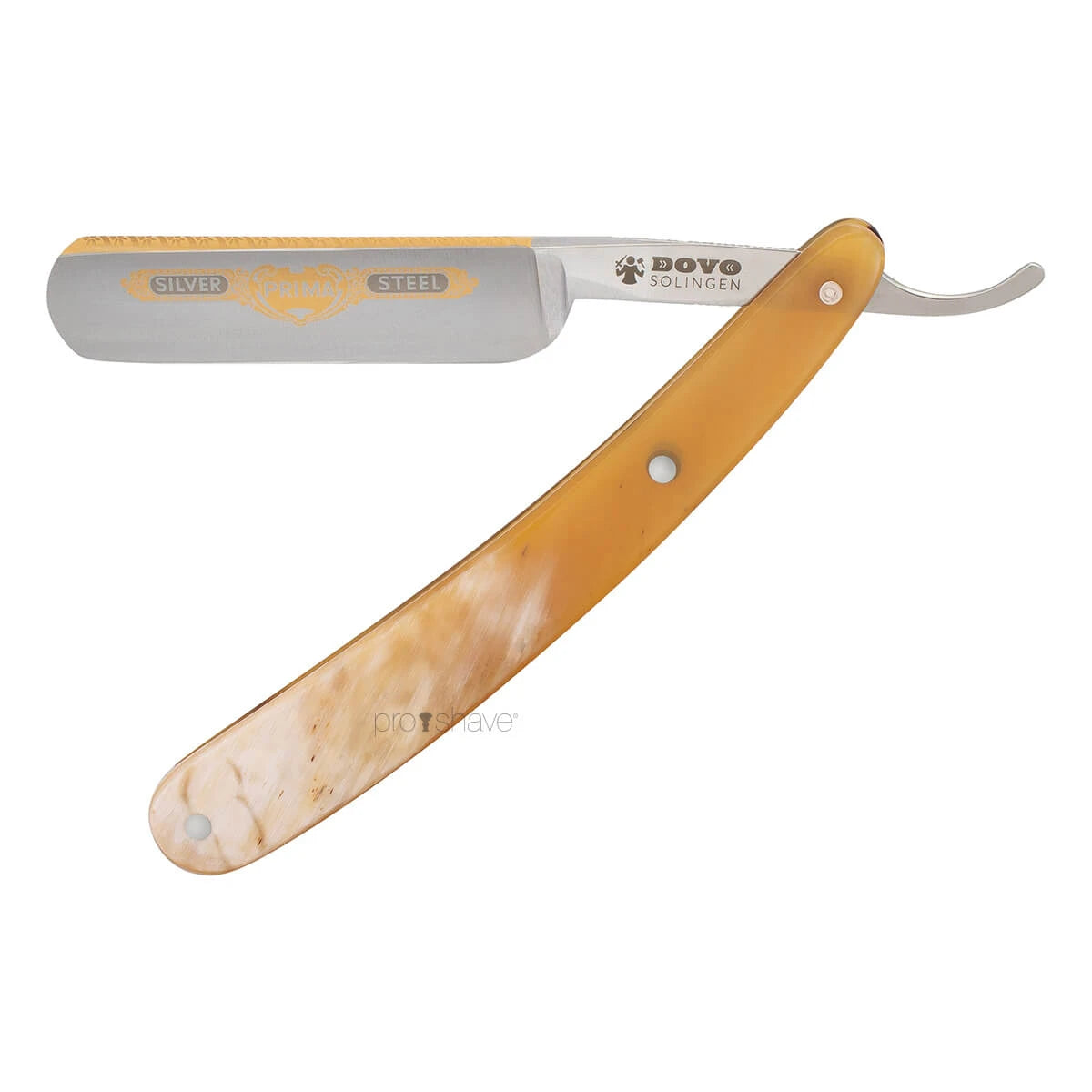 Dovo Solingen Straight Razor 5 8  Round Nose  Prima  Horn