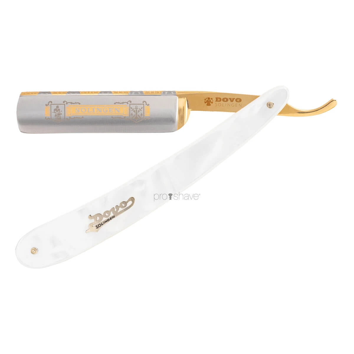 Dovo Solingen Straight Razor 5 8  Round Nose  Solingen  Perlemor