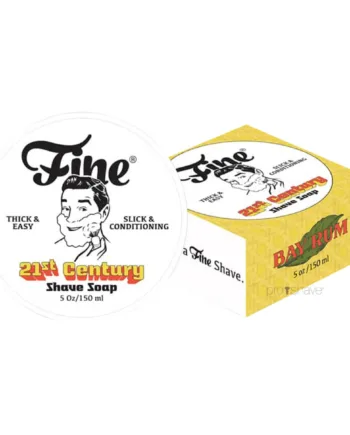 Fine Accoutrements Bay Rum Barbersæbe I Skål  150 Ml
