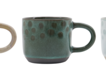 House Doctor Krus  æske M 3 Stk  Beige Green Blue