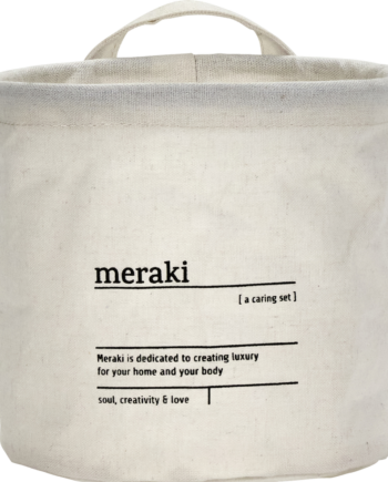 Meraki Opbevaringskurv  Mkcaring  Hvid