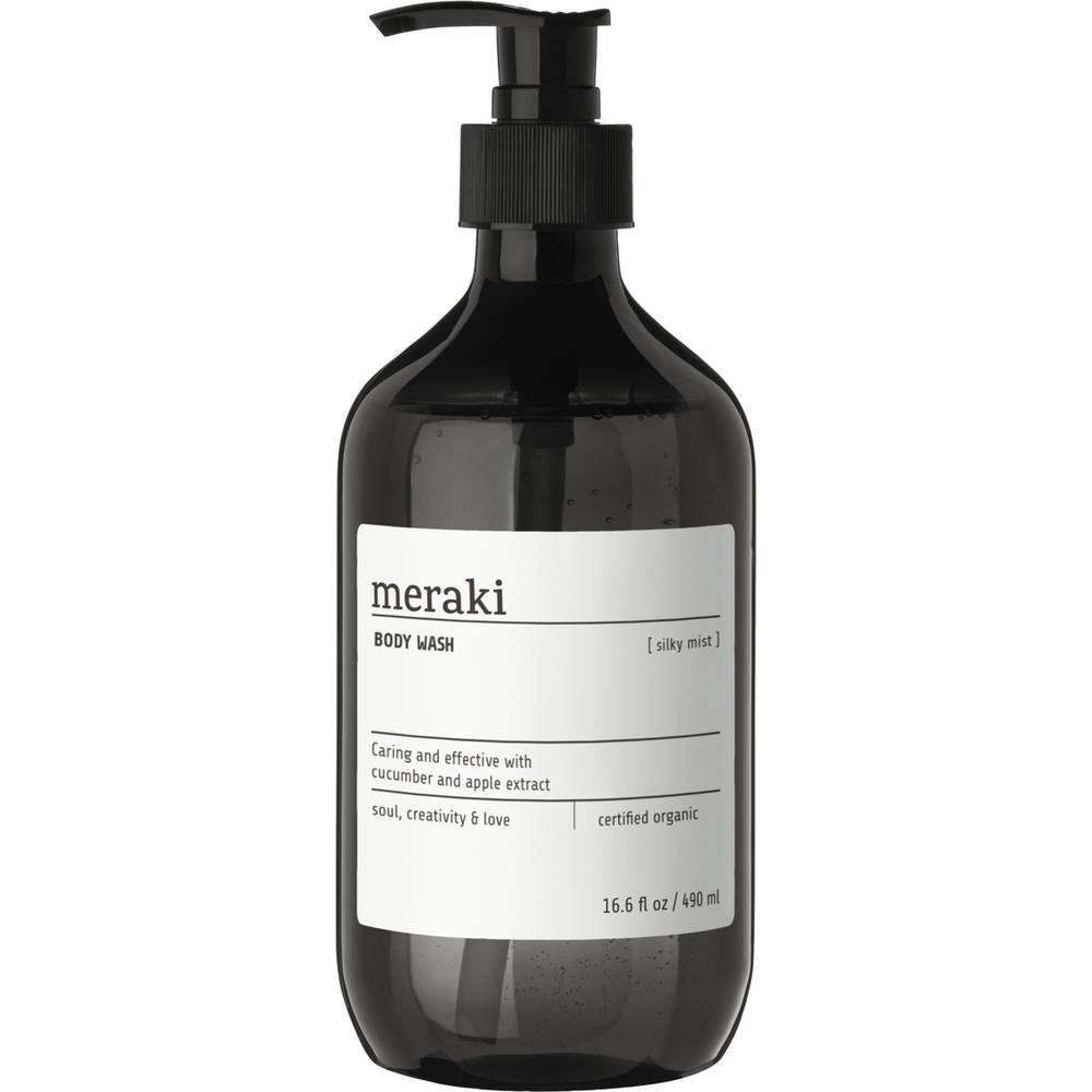 Meraki Body Wash  Silky Mist  490ml