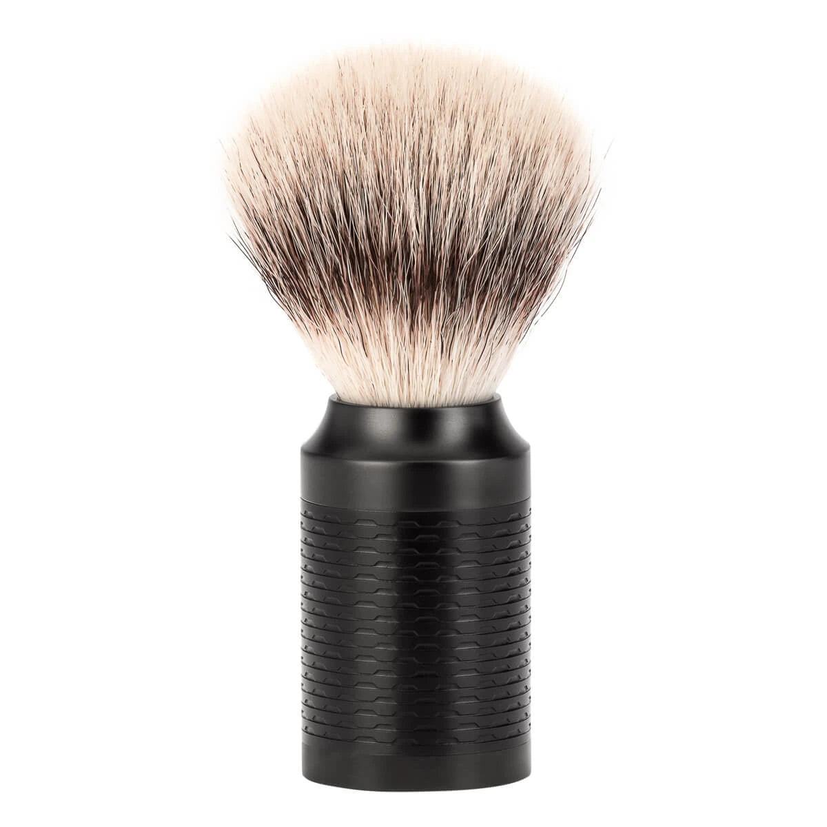 M? Hle Shaving Silvertip Fibre?  Barberkost  21 Mm  Rocca  Sort Rustfrit Stål