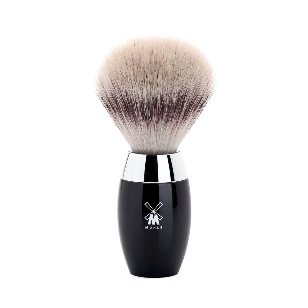M? Hle Shaving Silvertip Fibre?  Barberkost  21 Mm  Kosmo  Sort Kunstharpiks