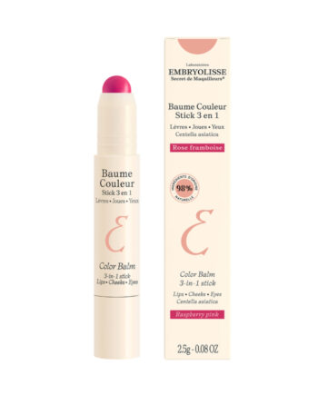 Embryolisse Color Balm 3 In 1 Stick  Raspberry Pink  2 5gr