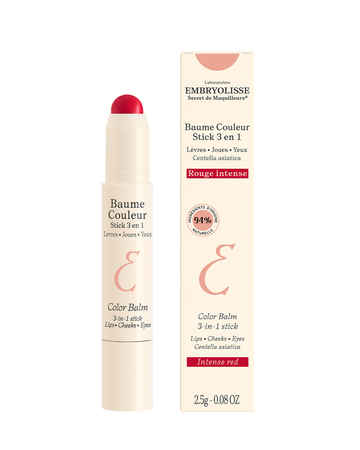 Embryolisse Color Balm 3 In 1 Stick  Intense Red  2 5gr