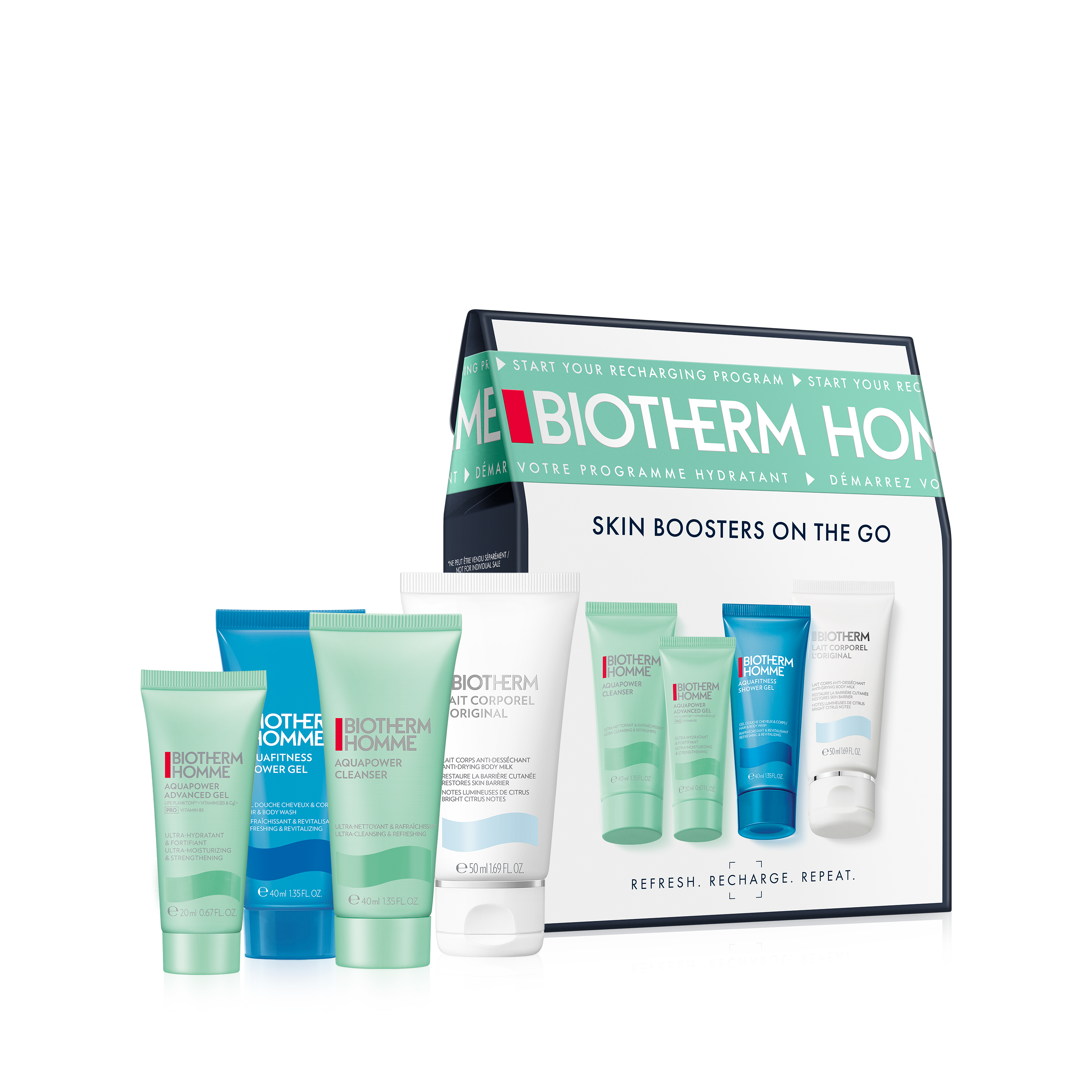 Biotherm Homme Aquapower Hydrating Skincare Sæt