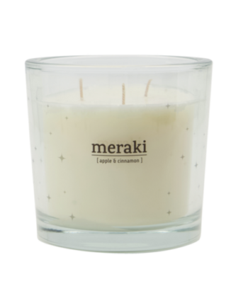 Meraki Advents Duftlys  Apple   Cinnamon  1stk
