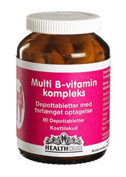 Multi B Vitamin Complex 90 Tabletter