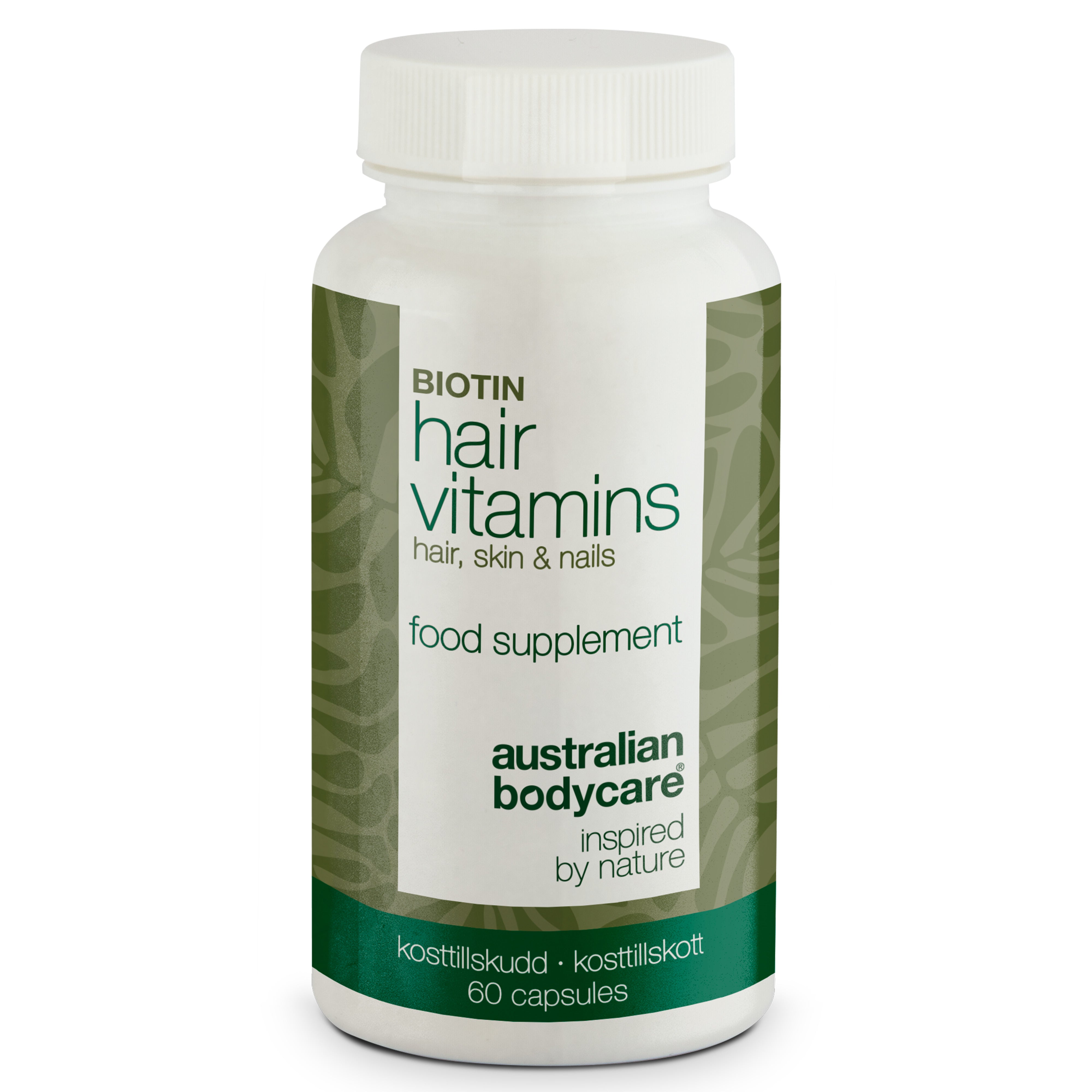 Hårvitaminer Med Biotin ?  Vitaminer Med Højt Indhold Af Biotin  Som Bidrager Til At Vedligeholde Et Normalt Hår    1 Stk