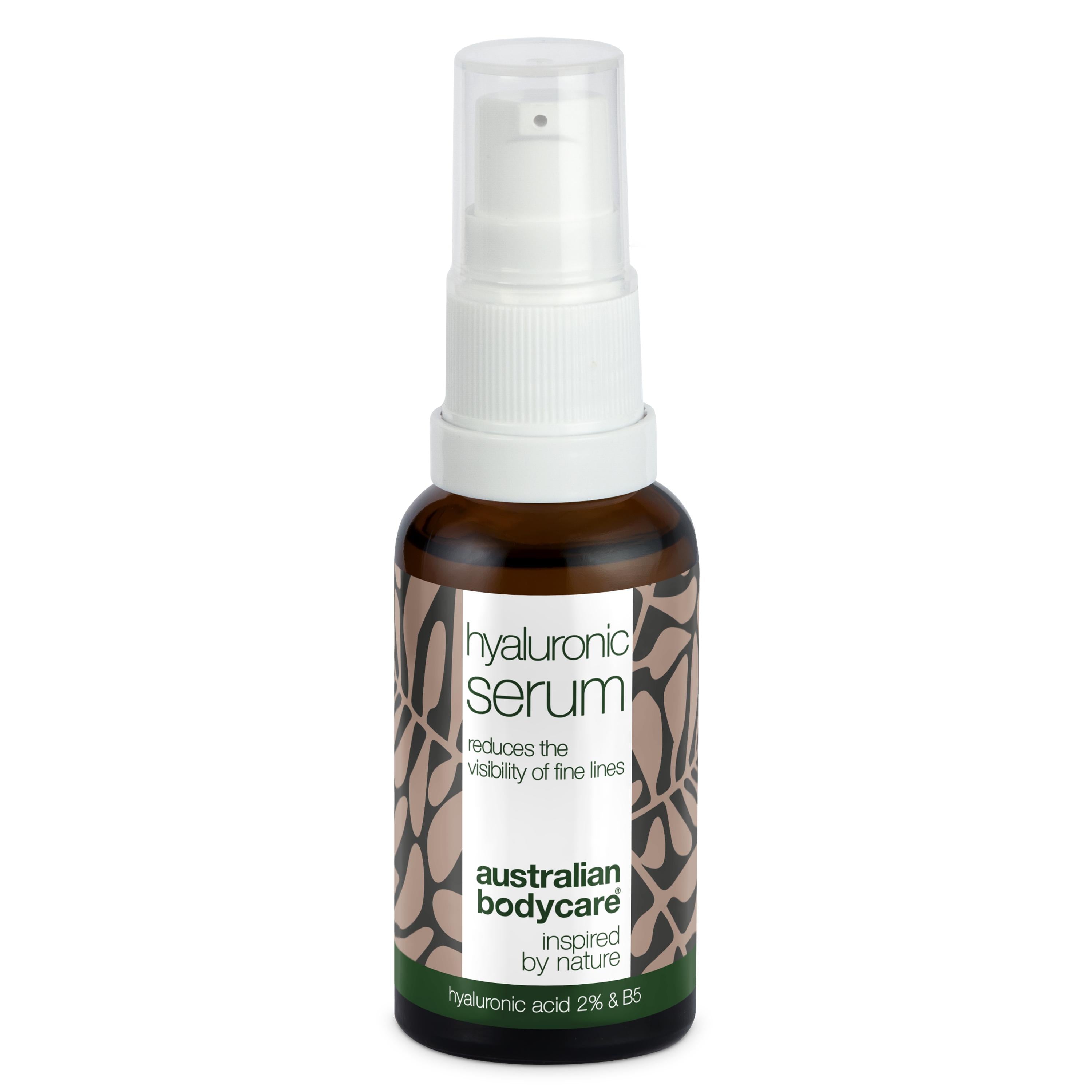 Hyaluronsyre Serum 2      Intens Fugt Med B5 Vitamin ?  Hyaluronsyre Serum 2  Giver Dyb Fugt  Reducerer Fine Linjer Og Efterlader Huden Glat Og Smidig  Perfekt Til Alle Hudtyper    1 Stk