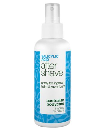 Salicylsyre After Shave Spray Til Skægpest  Razor Burn   Røde Knopper ?  After Shave Spray Til Kløe  Svie Og Rødme Efter Barbering Med Salicylsyre  Aloe Vera Og Panthenol