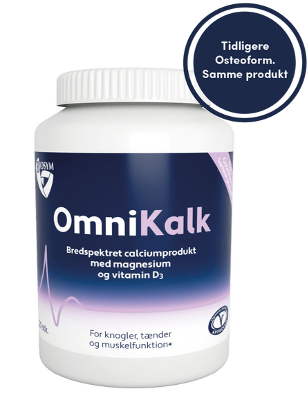 Omnikalk  Osteoform Calcium  Magnesium Og D Vitamin  120tabl