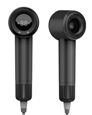 Mini Ionic Proff  Kompakt Størrelse  Professionel Power   Leveres Ca 15 Dec   Sort