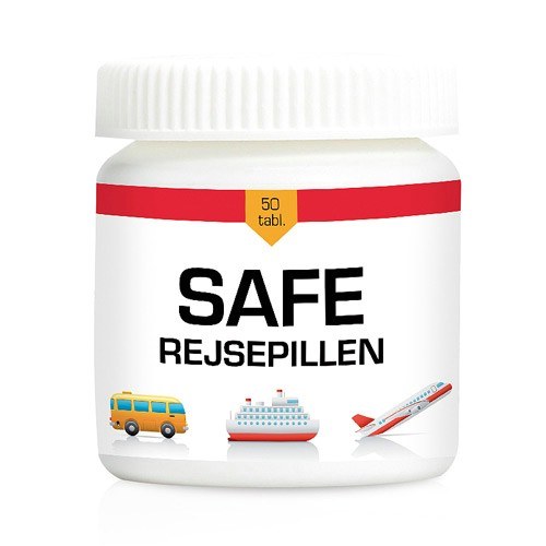 Safe   Rejsepillen   50 Tabletter