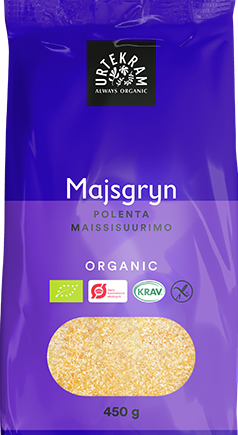 Majsgryn økologisk   450 Gram