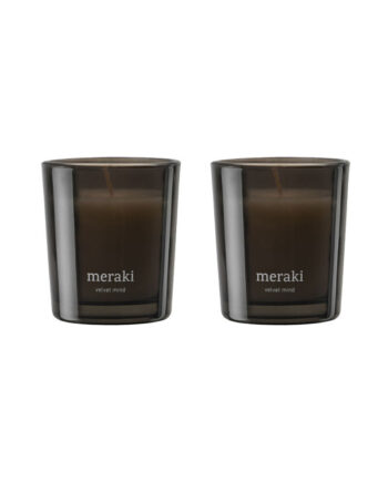 Meraki Duftlys  Velvet Mind  2 Stk  7cm X 6cm