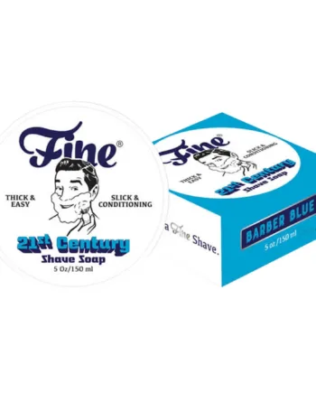 Fine Accoutrements Barber Blue Barbersæbe I Skål  150 Ml