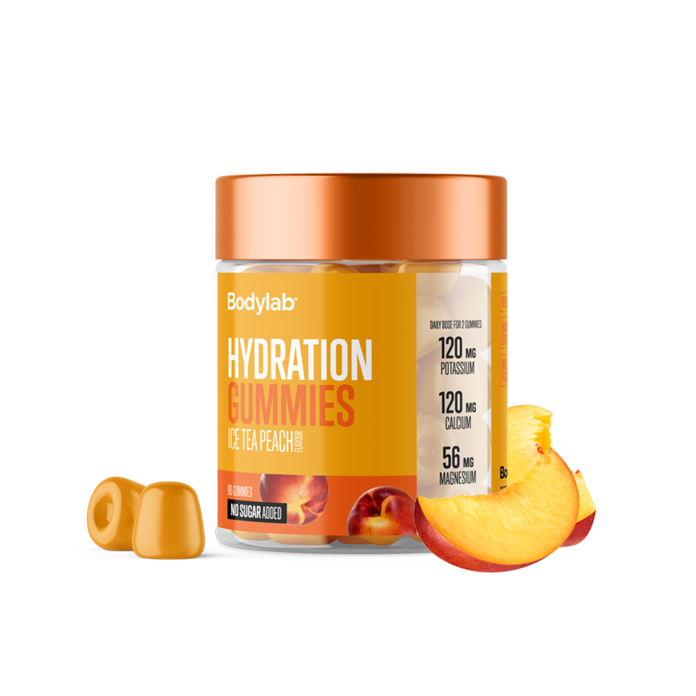 Bodylab Hydration Gummies Ice Tea Peach  90 Stk