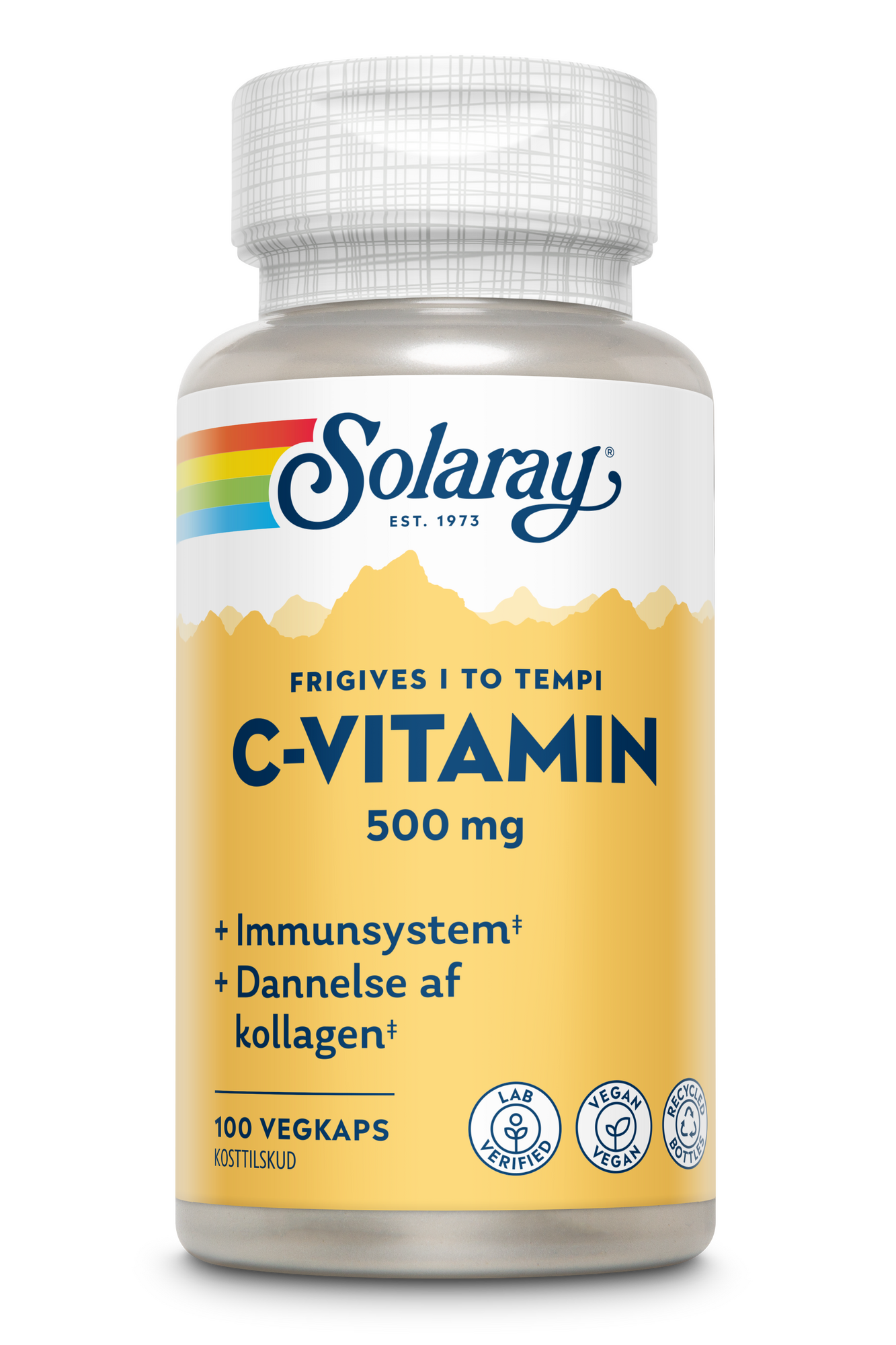 Solaray C Vitamin 500 Mg   100 Kapsler