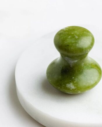 Champi Gua Sha I Grøn Jade