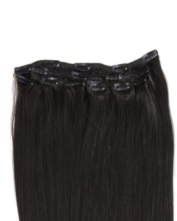 Clip On Extensions   Sortbrun  1b