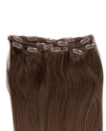 Clip On Extensions   Kastanjebrun  4