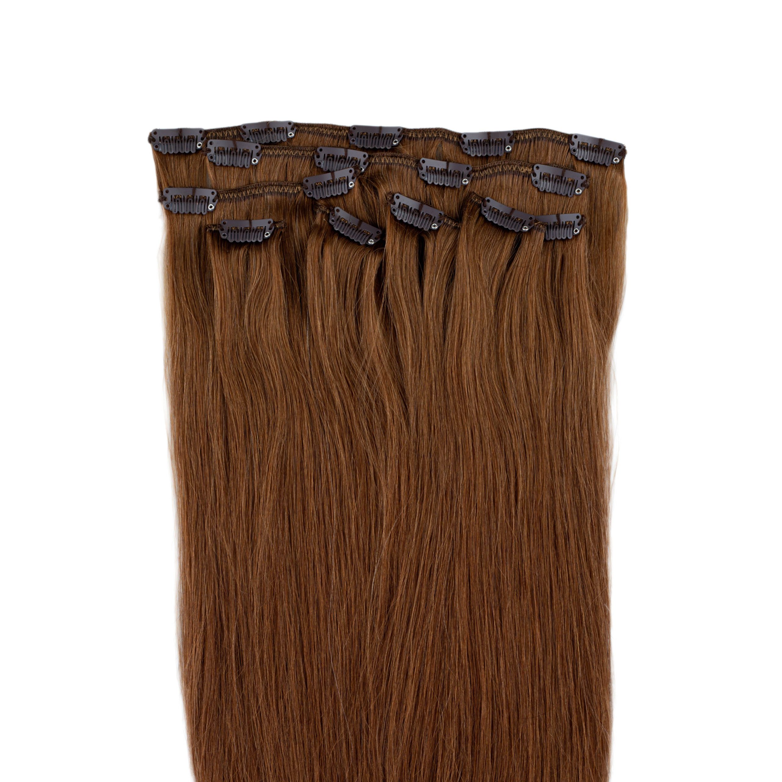 Clip On Extensions   Rødbrun  6
