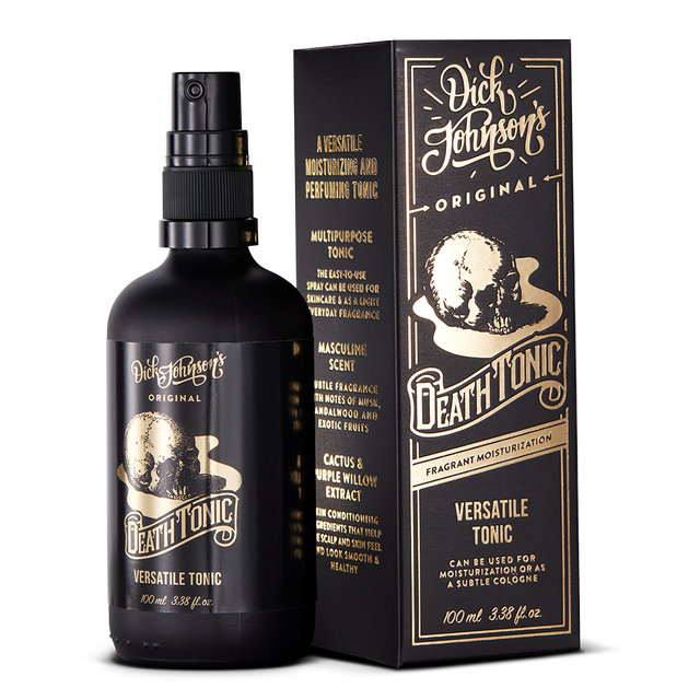 Dick Johnson Death Tonic Cologne Tonic Spray Mod Tør Hovedbund Tør Hud 100ml