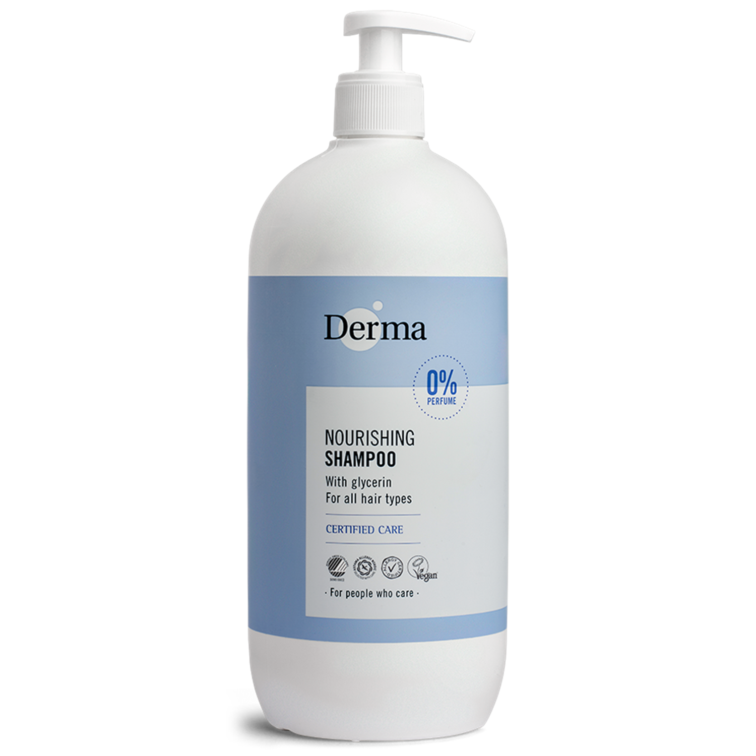 Derma Shampoo  1000 Ml    økologisk Shampoo