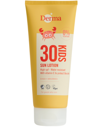 Derma Kids Sollotion Spf30  200 Ml    Vandfast Solcreme