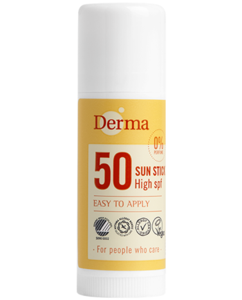 Derma Solstift Spf50  18 Ml    Vandfast Solcreme